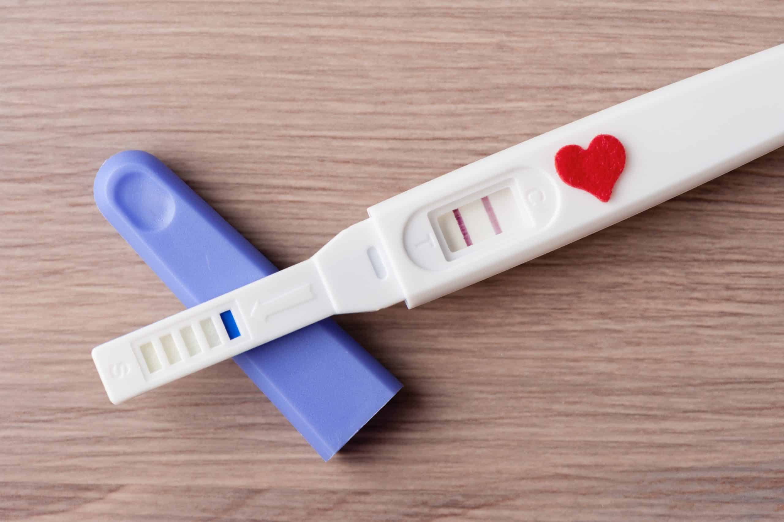 Schwangerschaftstest positiver ganz leicht Positiver Schwangerschaftstest: